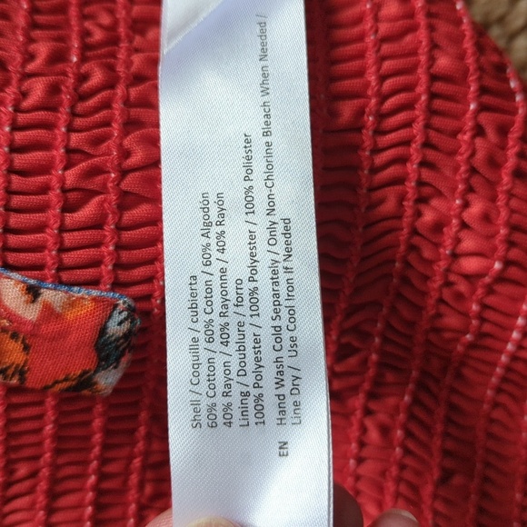 Floral Bustier Top - Picture 4 of 5